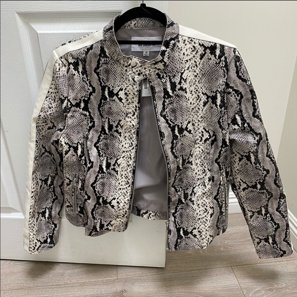 Snakeskin Leather Jacket - Picture 4 of 4